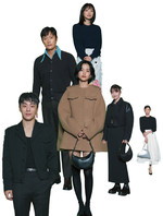 (왼쪽 위부터 시계 방향으로) 배우 이병헌, 천우희, 이솜, 전종서, 김태리, 구교환.
