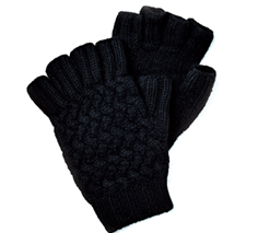 Fingerless Gloves +Bottega Veneta