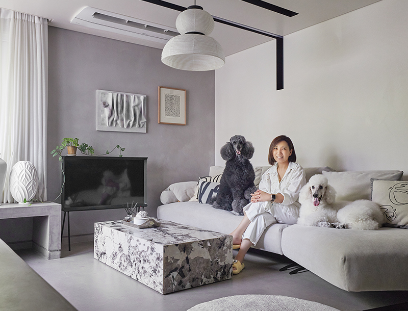 인테리어 디자이너 박지현과 반려견이 함께 사는 집