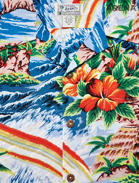 하와이 분위기 물씬 풍기는 애비뉴 하와이안 셔츠 10만2천원 아반티 셔츠 by 모드맨 제품.