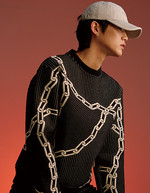 체인 모티브 스웨트 셔츠 가격미정 루이 비통, 데님 야구 모자 13만원 준지 제품.