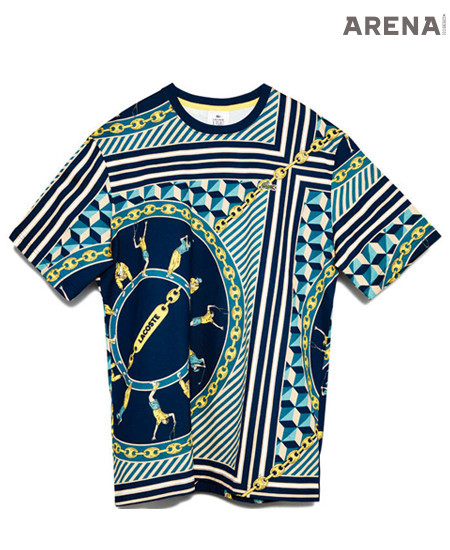 LACOSTE LIVE
빈티지한 프린트가 돋보이는 티셔츠 10만9천원
라코스테 라이브 제품.