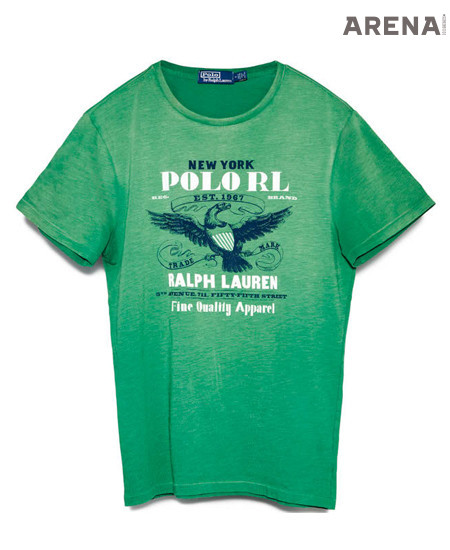 POLO RALPH LAUREN
산뜻한 초록색 독수리 프린트 티셔츠
10만원대 폴로 랄프 로렌 제품.