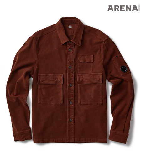 갈색 셔츠 재킷 가격미정 C.P. 컴퍼니 제품.
