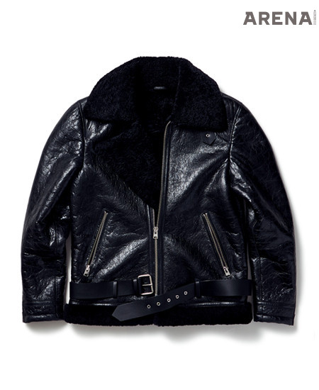 검은색 무통 재킷 2백13만5천원 올세인츠 제품.
