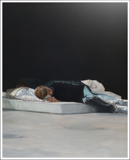 ‘Asleep’ 2013, Photo by
Uwe Walter
ⓒ Tim Eitel / Courtesy
Galerie EIGEN + ART
Leipzig/Berlin, Pace Gallery
and Jousse Entreprise