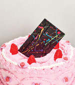 컬러 스플래시 프린트 카드 홀더 가격미정 돌체앤가바나, 빈티지한 분홍색 케이크 티도스룸 제품.