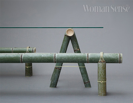 일본 고치현에서 생산되는 대나무로 만든 ‘소바’ 컬렉션.