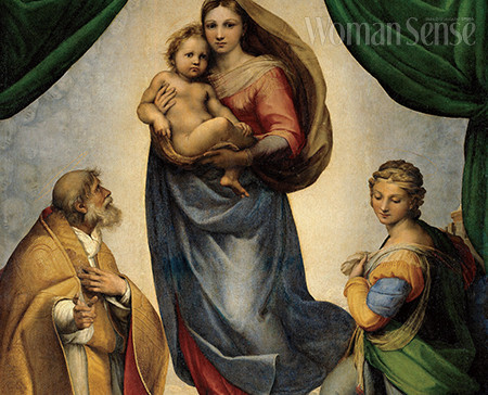 드레스덴 미술관에 있는 라파엘로의 '시스티나의 성모'. 도스토옙스키가 가장 좋아한 그림이었다. 