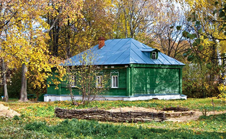  다로보예 도스토옙스키 통나무집 (출처 : 다로보예 박물관 홈페이지).