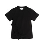 셔링 디테일이 포인트인 블랙 티셔츠 15만8천원 ck 캘빈클라인. 