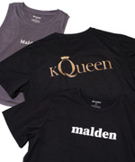 애슬레저 룩 몰든이 선물한 특별한 K-QUEEN 티셔츠.